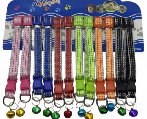 COLLAR CASCABEL X 12 REFLECTIVO