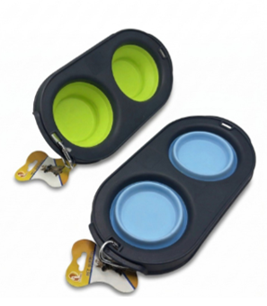 COMEDERO PORTATIL - DOBLE